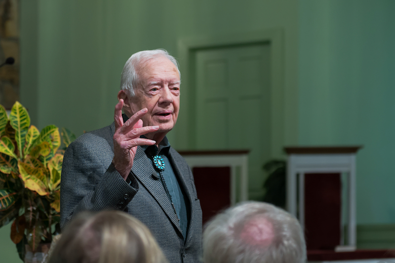 Former President Jimmy Carter, November 2016